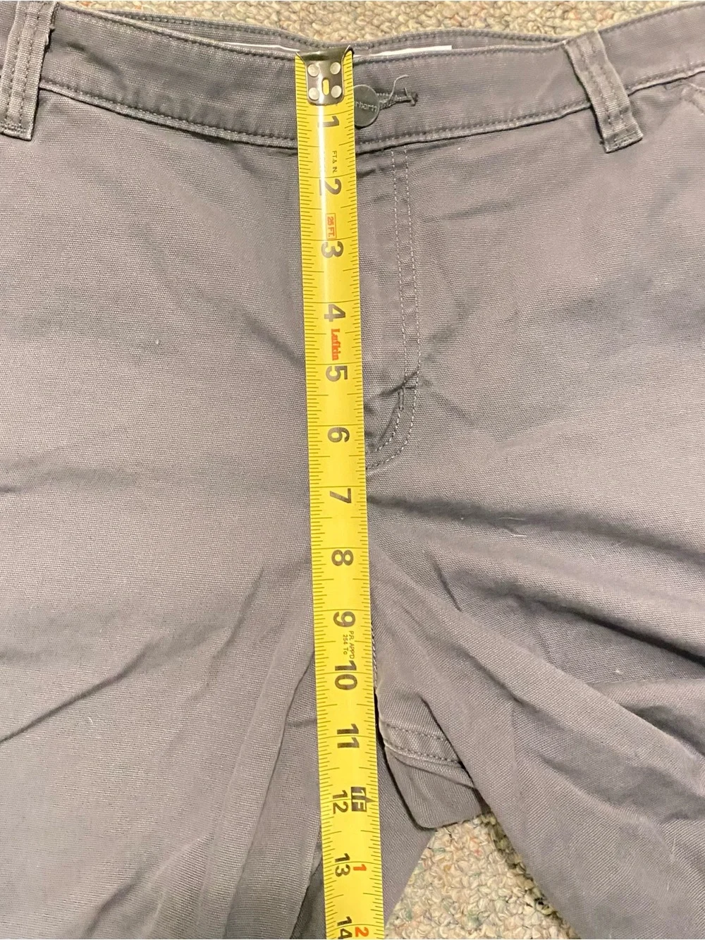 Carhartt Women's Gray Cargo Shorts